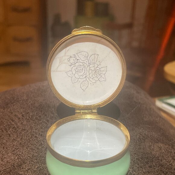 Love You Crummles & Co. Trinket Box With Floral Design - Picture 2 of 4